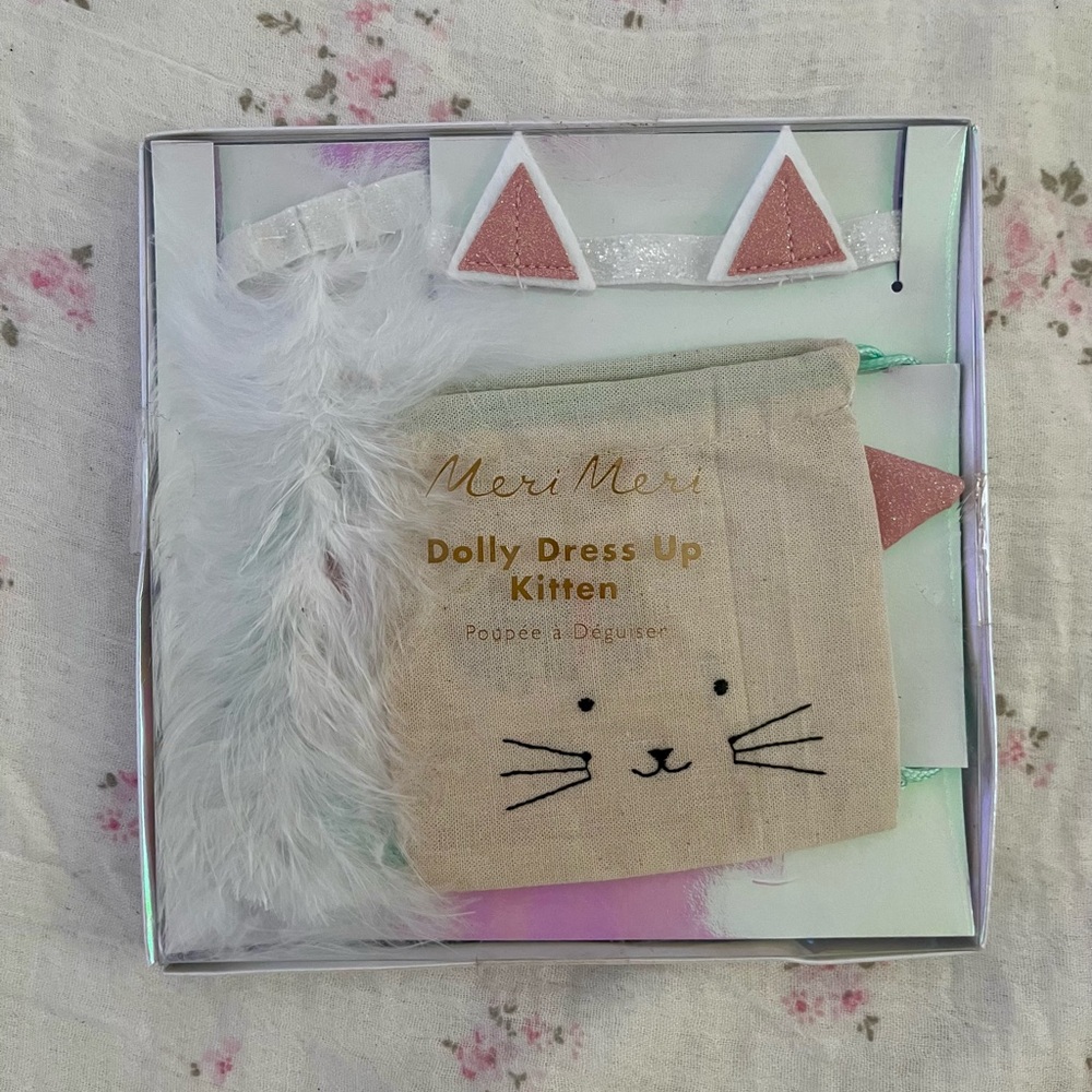 Meri Meri Cat Backpack Dress Up Set